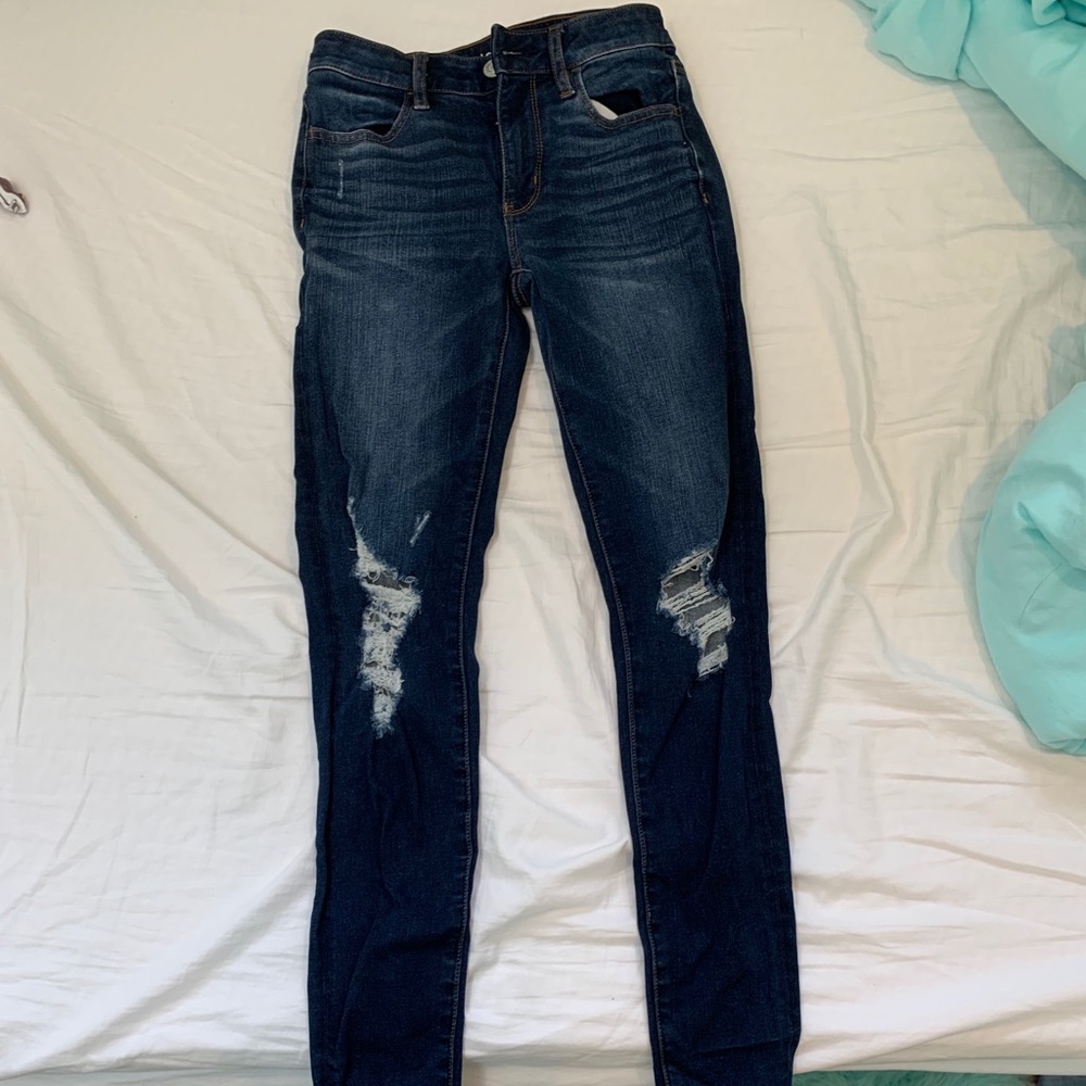 American eagle 360 high-waisted jegging